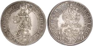 1 Thaler Salzburg Silver 