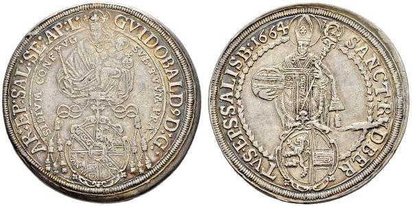 1 Thaler Salzburg Silver 