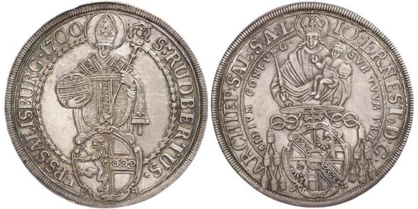 1 Thaler Salzburg Silver 