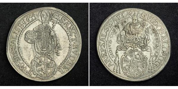 1 Thaler Salzburg Silver 