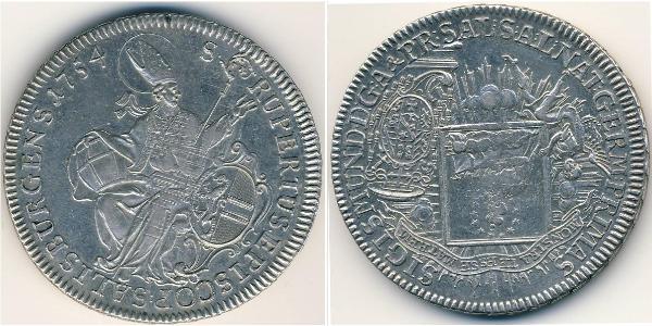 1 Thaler Salzburg Silver 