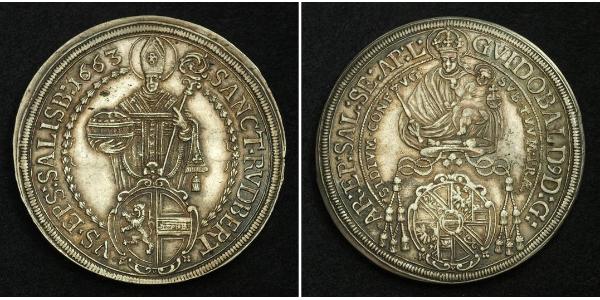 1 Thaler Salzburg Silver 