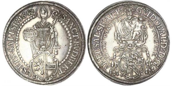 1 Thaler Salzburg Silver 