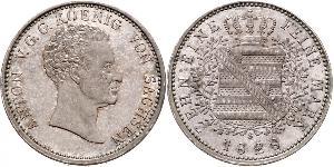 1 Thaler States of Germany Silver 