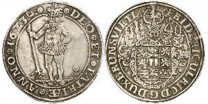 1 Thaler States of Germany Silver Frederick Ulrich, Duke of Brunswick-Wolfenbüttel (1591 - 1634)