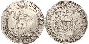 1 Thaler States of Germany Silver Frederick Ulrich, Duke of Brunswick-Wolfenbüttel (1591 - 1634)