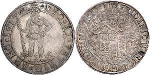 1 Thaler States of Germany Silver Frederick Ulrich, Duke of Brunswick-Wolfenbüttel (1591 - 1634)