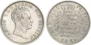 1 Thaler States of Germany Silver 