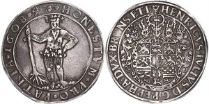 1 Thaler States of Germany Silver Frederick Ulrich, Duke of Brunswick-Wolfenbüttel (1591 - 1634)