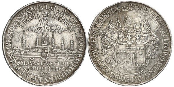 1 Thaler States of Germany Silver 