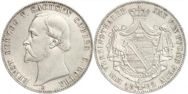 1 Thaler States of Germany Silver 