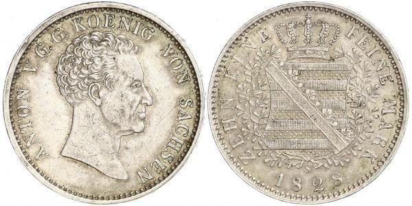1 Thaler States of Germany Silver 