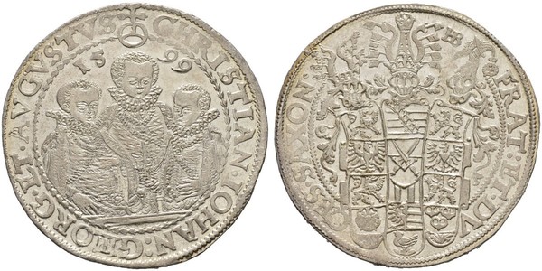 1 Thaler States of Germany Silver 