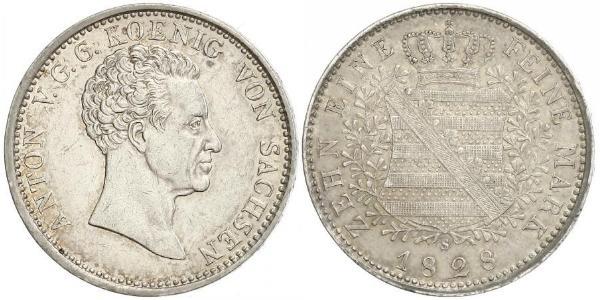 1 Thaler States of Germany Silver 