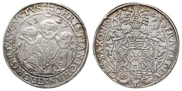 1 Thaler States of Germany Silver 