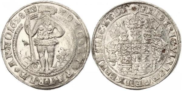 1 Thaler States of Germany Silver Frederick Ulrich, Duke of Brunswick-Wolfenbüttel (1591 - 1634)