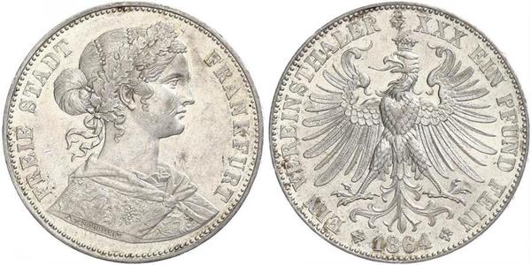 1 Thaler Germany / States of Germany Silver 