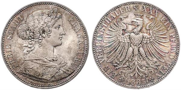 1 Thaler Germany / States of Germany Silver 