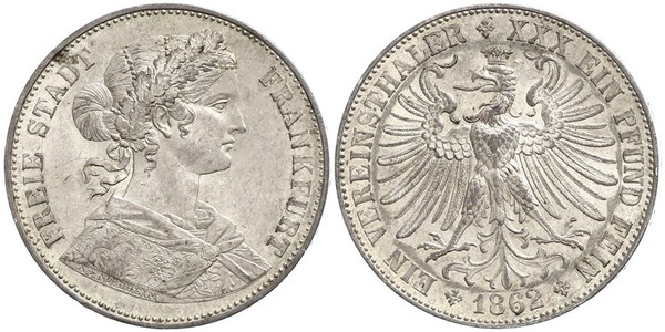 1 Thaler Germany / States of Germany Silver 