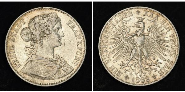 1 Thaler Germany / States of Germany Silver 
