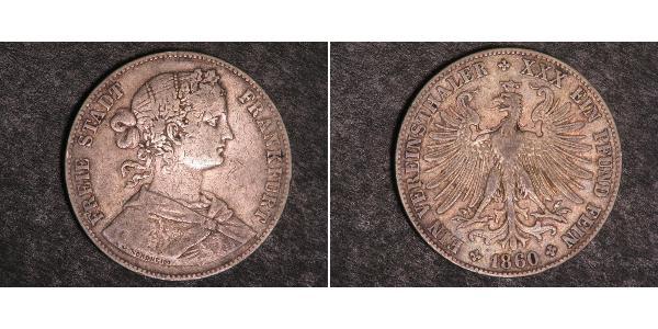1 Thaler Germany / States of Germany Silver 