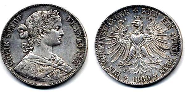 1 Thaler Germany / States of Germany Silver 