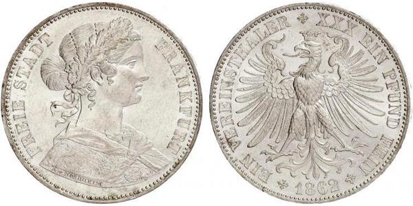 1 Thaler Germany / States of Germany Silver 