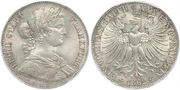 1 Thaler Germany / States of Germany Silver 