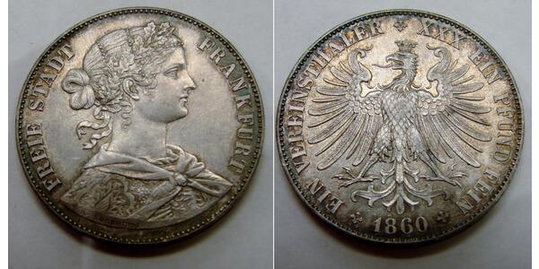 1 Thaler Germany / States of Germany Silver 