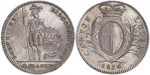 1 Thaler Switzerland Silver 