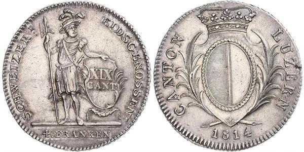 1 Thaler Switzerland Silver 