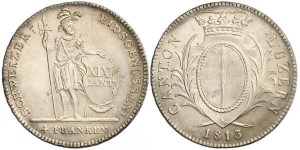 1 Thaler Switzerland Silver 