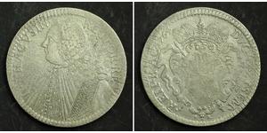 1 Thaler Dalmatia 銀 