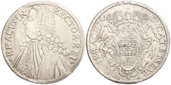 1 Thaler Dalmatia 銀 