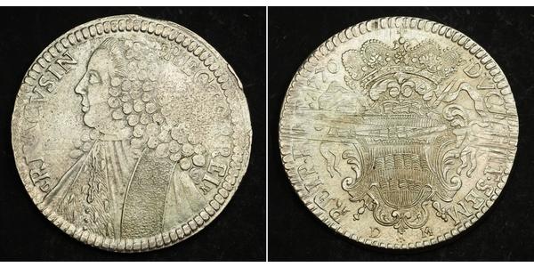1 Thaler Dalmatia 銀 
