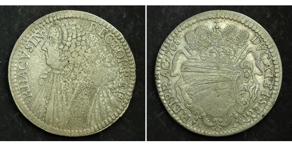 1 Thaler Dalmatia 銀 