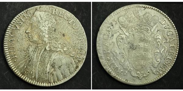 1 Thaler Dalmatia 銀 