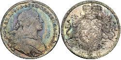 1 Thaler Electorate of Bavaria (1623 - 1806) 銀 Maximilian III Joseph, Elector of Bavaria (1727 – 1777)