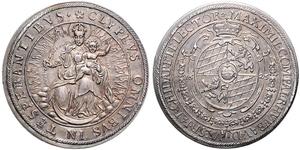 1 Thaler Electorate of Bavaria (1623 - 1806) 銀 
