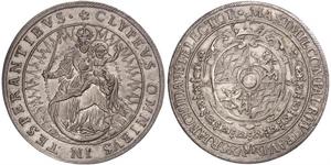 1 Thaler Electorate of Bavaria (1623 - 1806) 銀 
