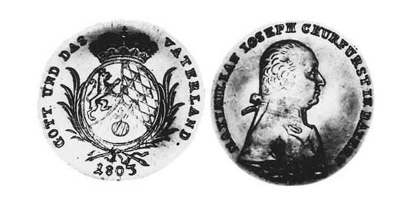 1 Thaler Electorate of Bavaria (1623 - 1806) 銀 