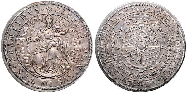 1 Thaler Electorate of Bavaria (1623 - 1806) 銀 