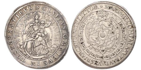1 Thaler Electorate of Bavaria (1623 - 1806) 銀 
