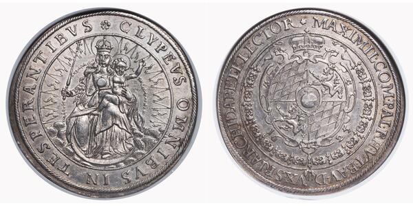 1 Thaler Electorate of Bavaria (1623 - 1806) 銀 