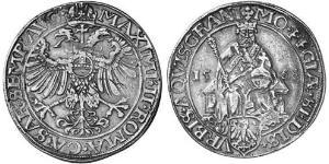 1 Thaler Free Imperial City of Aachen (1306 - 1801) 銀 