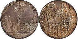 1 Thaler Free Imperial City of Nuremberg (1219 - 1806) 銀 