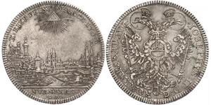 1 Thaler Free Imperial City of Nuremberg (1219 - 1806) 銀 