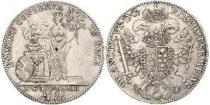 1 Thaler Free Imperial City of Nuremberg (1219 - 1806) 銀 