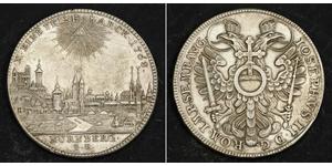 1 Thaler Free Imperial City of Nuremberg (1219 - 1806) 銀 