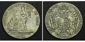 1 Thaler Free Imperial City of Nuremberg (1219 - 1806) 銀 